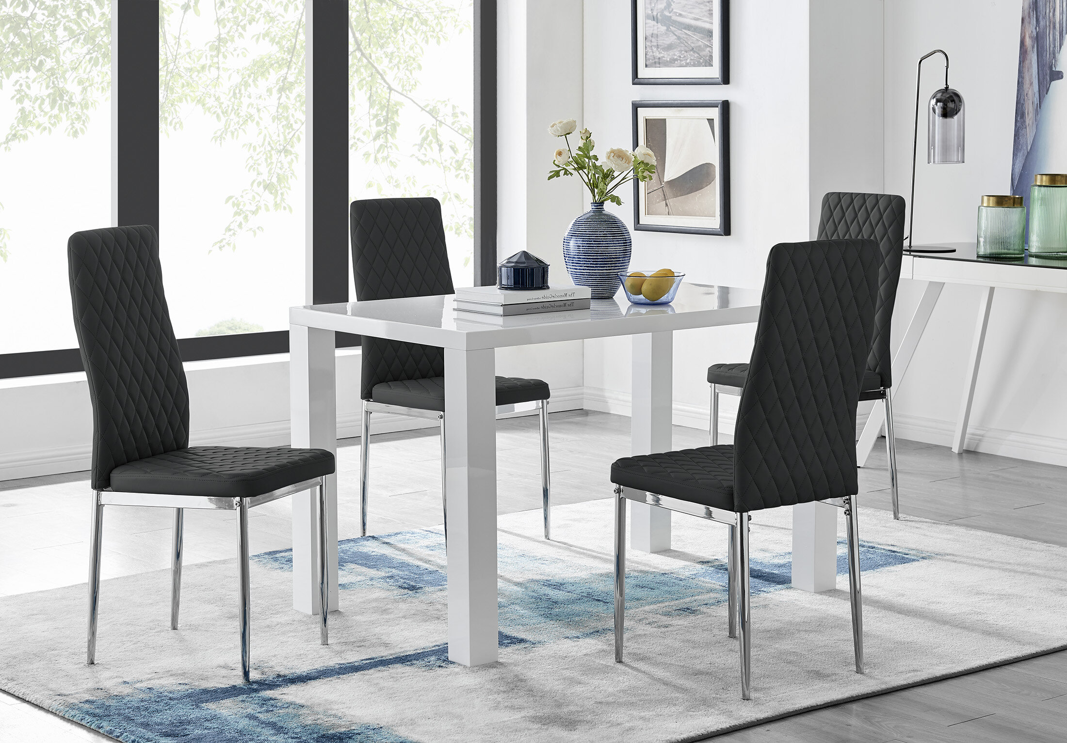 merdasa dining set with 4 chairs