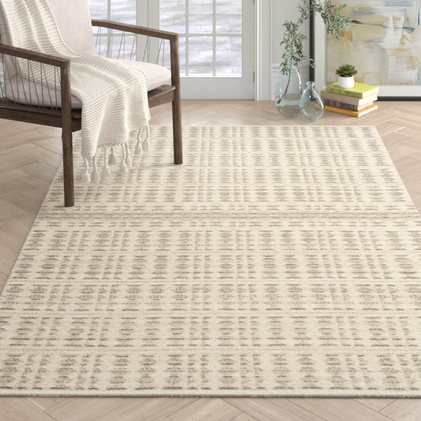 Witton Handwoven Flatweave Wool Ivory Area Rug Reviews Joss Main