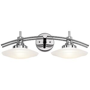 Masontown Halogen 2-Light Vanity Light