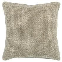 textured ivory throw pillows