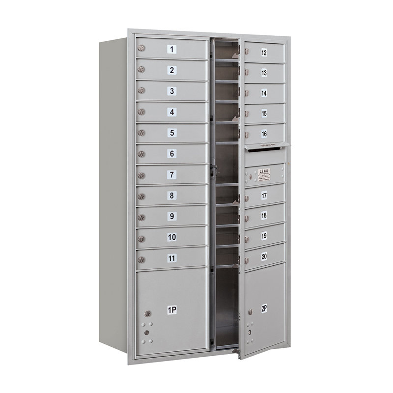 Salsbury Industries Recessed Usps 23 Door 4c Horizontal Multi Unit