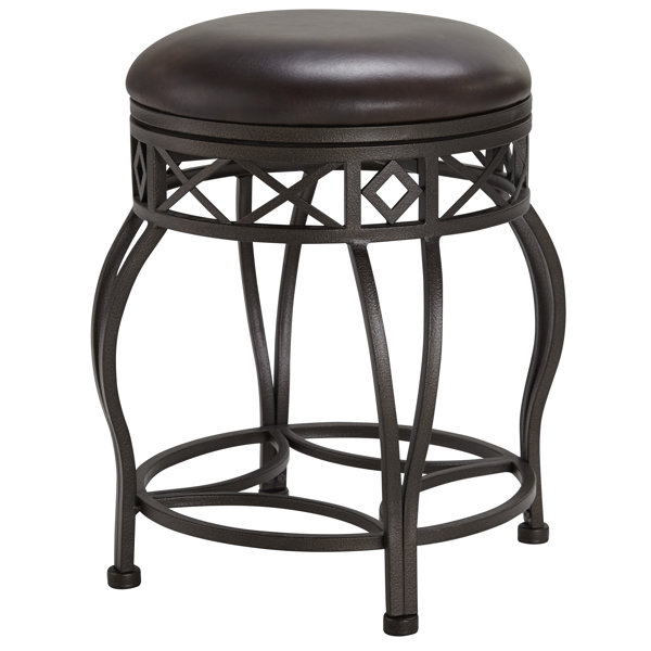 Fleur De Lis Living Poteau Backless Metal Frame Adjustable ... (600 x 600 Pixel)