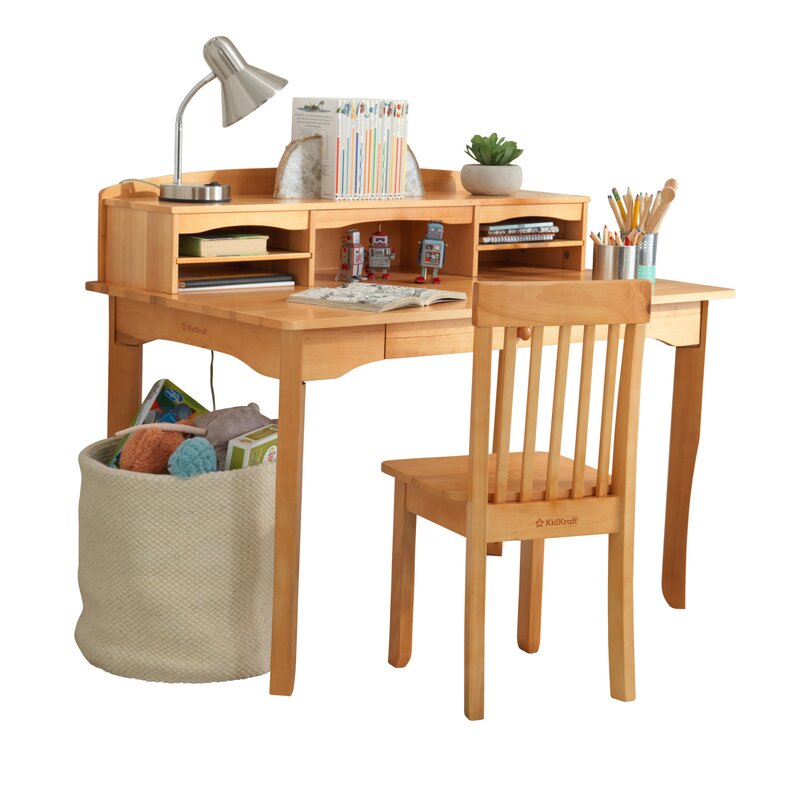 Avalon Kids Writing Desk With Hutch And Chair Set Reviews Joss