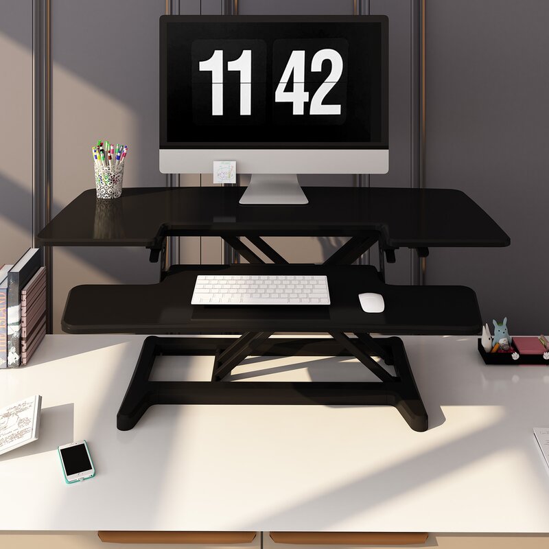 flexispot height adjustable standing desk converter