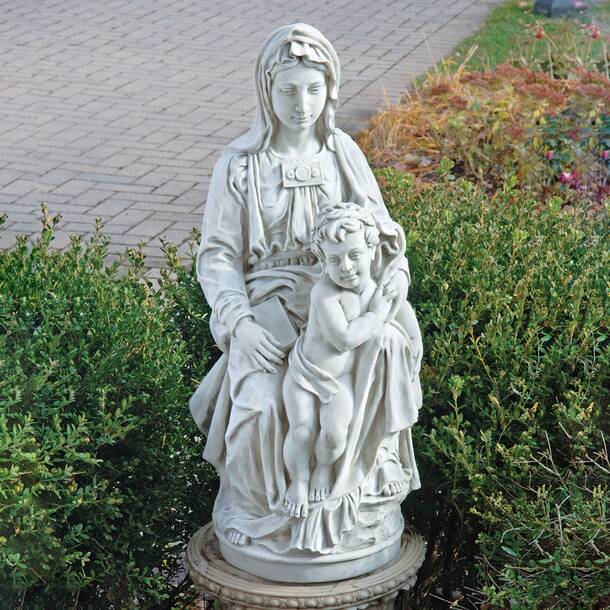 Design Toscano Madonna of Notre Dame Garden Grand Statue & Reviews ...