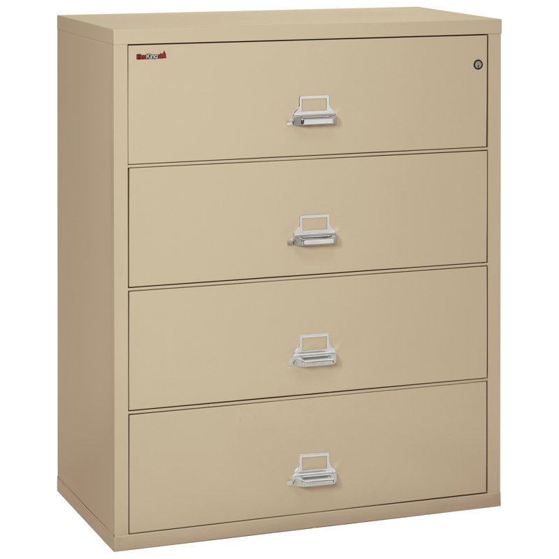 Fireking Fireproof 4 Drawer Vertical File Cabinet Reviews Wayfair