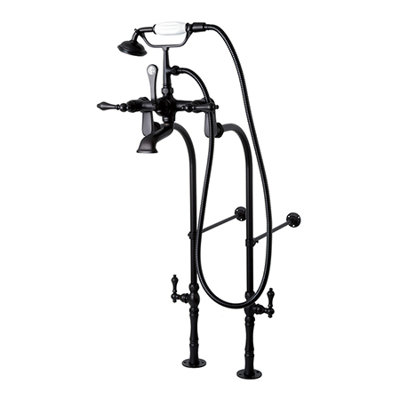 Kingston Brass Vintage Double Handle Freestanding Tub Filler