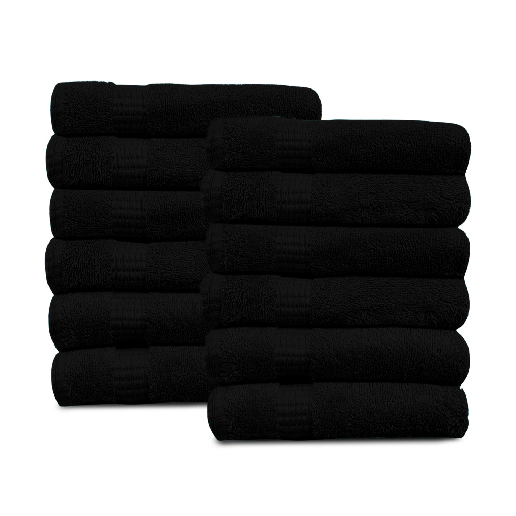 Lavish Touch 12 Piece 100 Cotton Washcloth Towel Set Wayfair