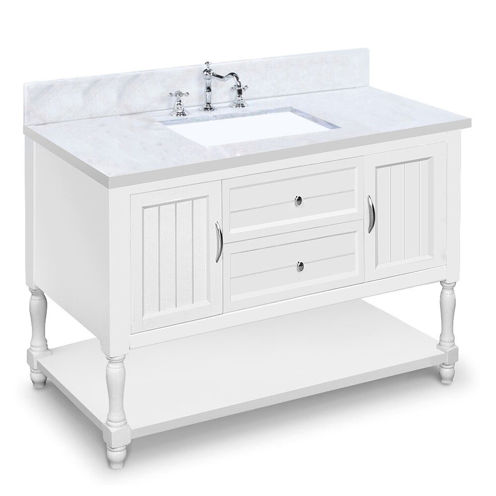 Highland Dunes Xander 49 Single Bathroom Vanity Set Wayfair