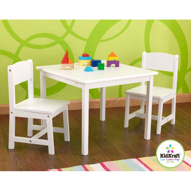 kidkraft aspen table & 2 chair set