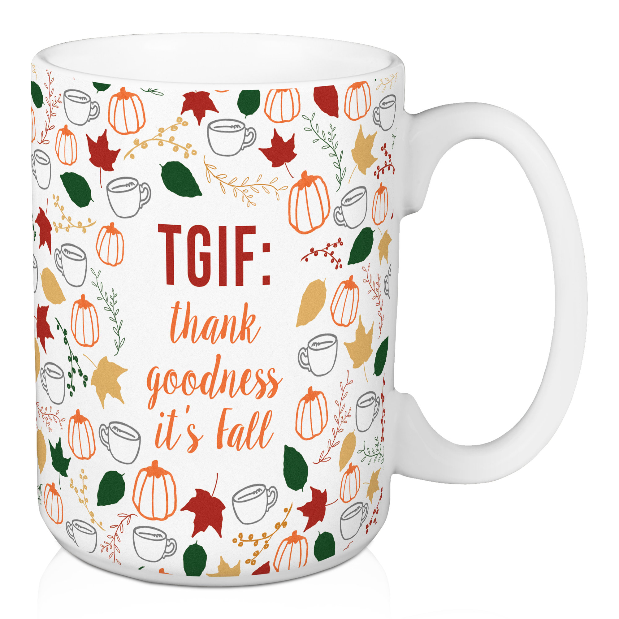 I Love Fall 12 oz Ceramic I Love Fall Most of All Autumn Coffee Tea Mug I Love Fall 12 oz Ceramic I Love Fall Most of All Autumn Coffee Tea Mug