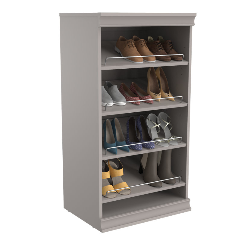 Closetmaid Modular Storage 21 38 Stackable Shoe Shelf Unit