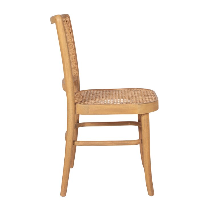 alana solid wood side chair