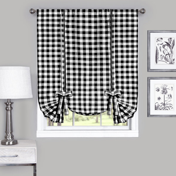 Country Plaid Curtains Wayfair