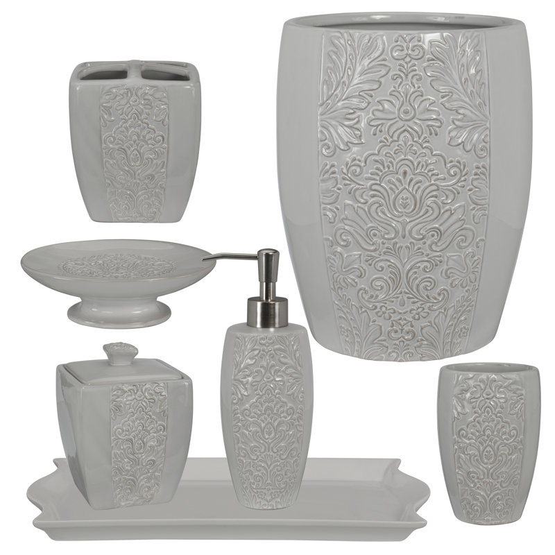 Ophelia & Co. Kaufman 7 Piece Bathroom Accessory Set ...