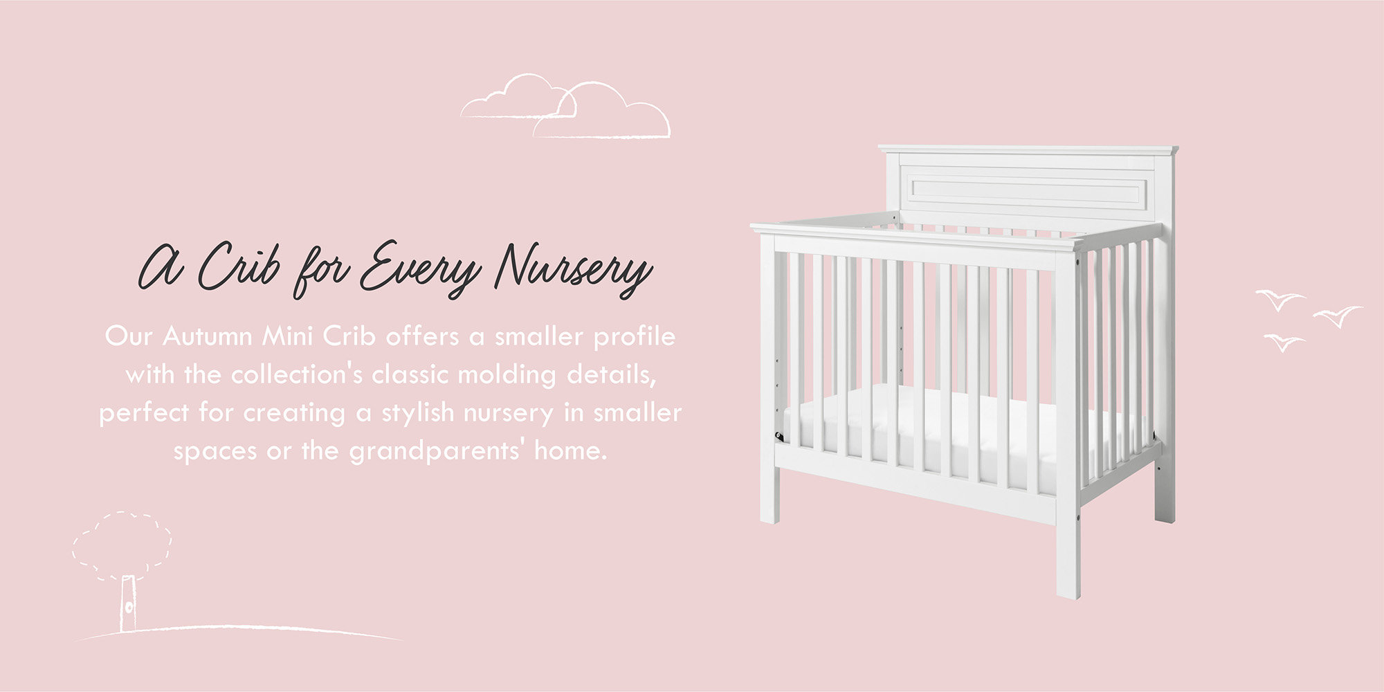 autumn mini crib