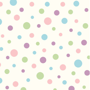 Borders by Chesapeake Dotty Toss 16.5' x 20.5'' Polka Dot Wallpaper