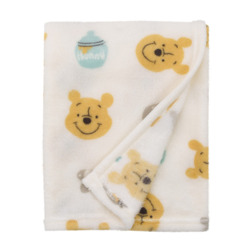 winnie the pooh plush blanket