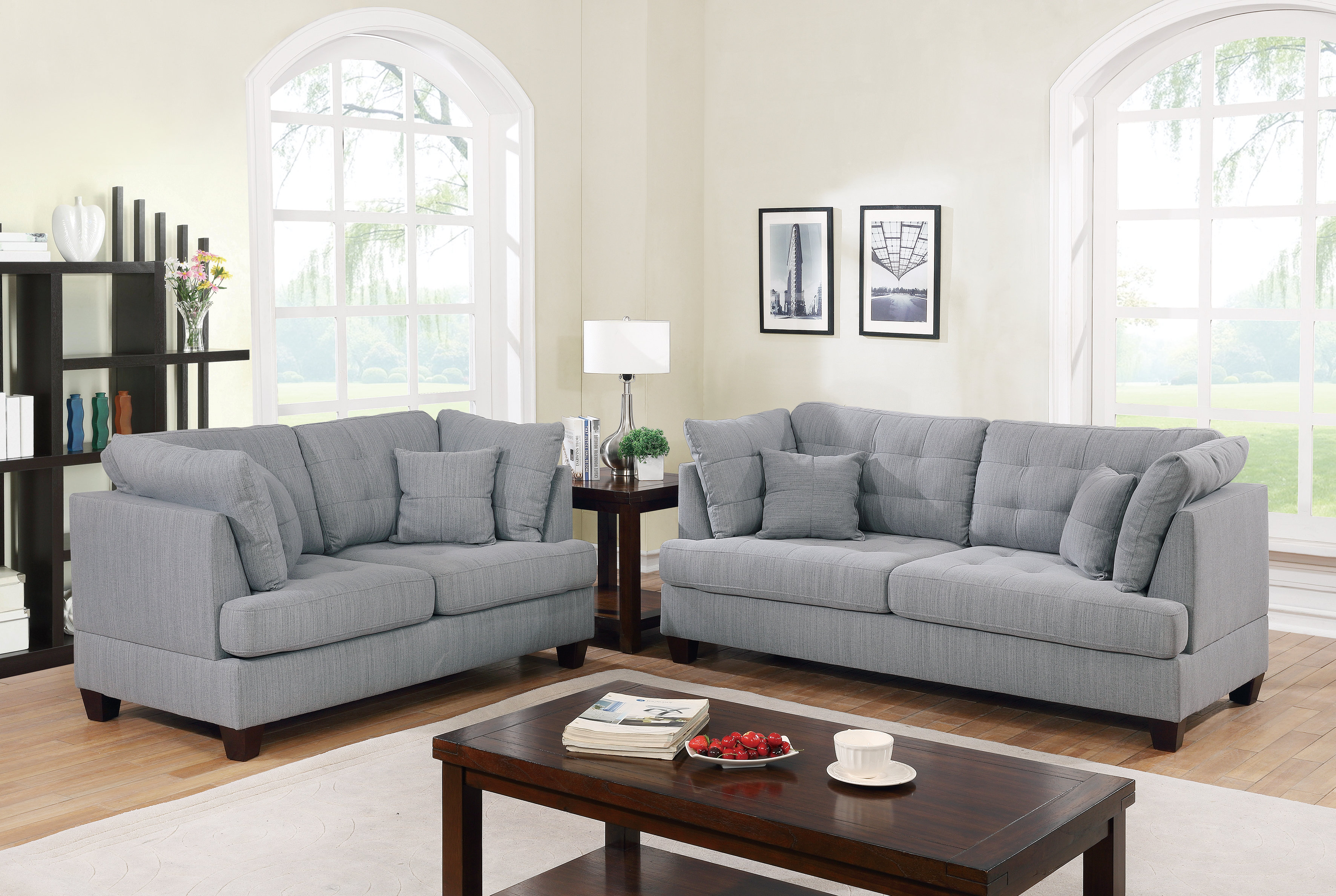Ebern Designs Gleeson 2 Piece Living Room Set Wayfair