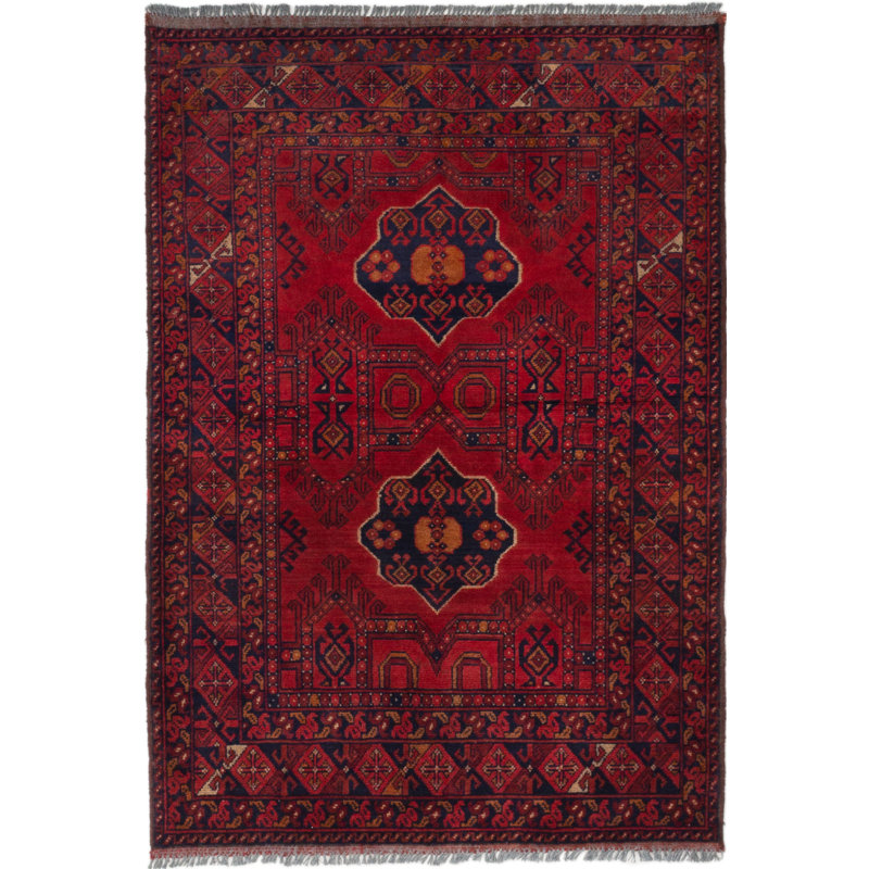 Bloomsbury Market One Of A Kind Pilger Hand Knotted 2010s Jamshidpour Red Green 3 5 X 4 11 Wool Area Rug Wayfair