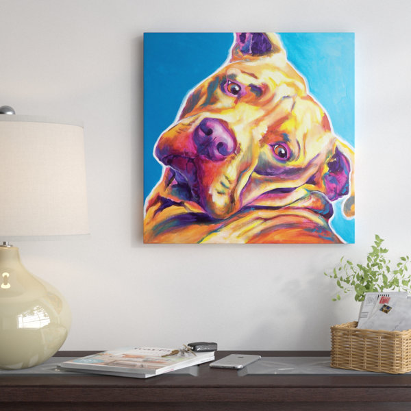 Pit Bull Wall Art Wayfair