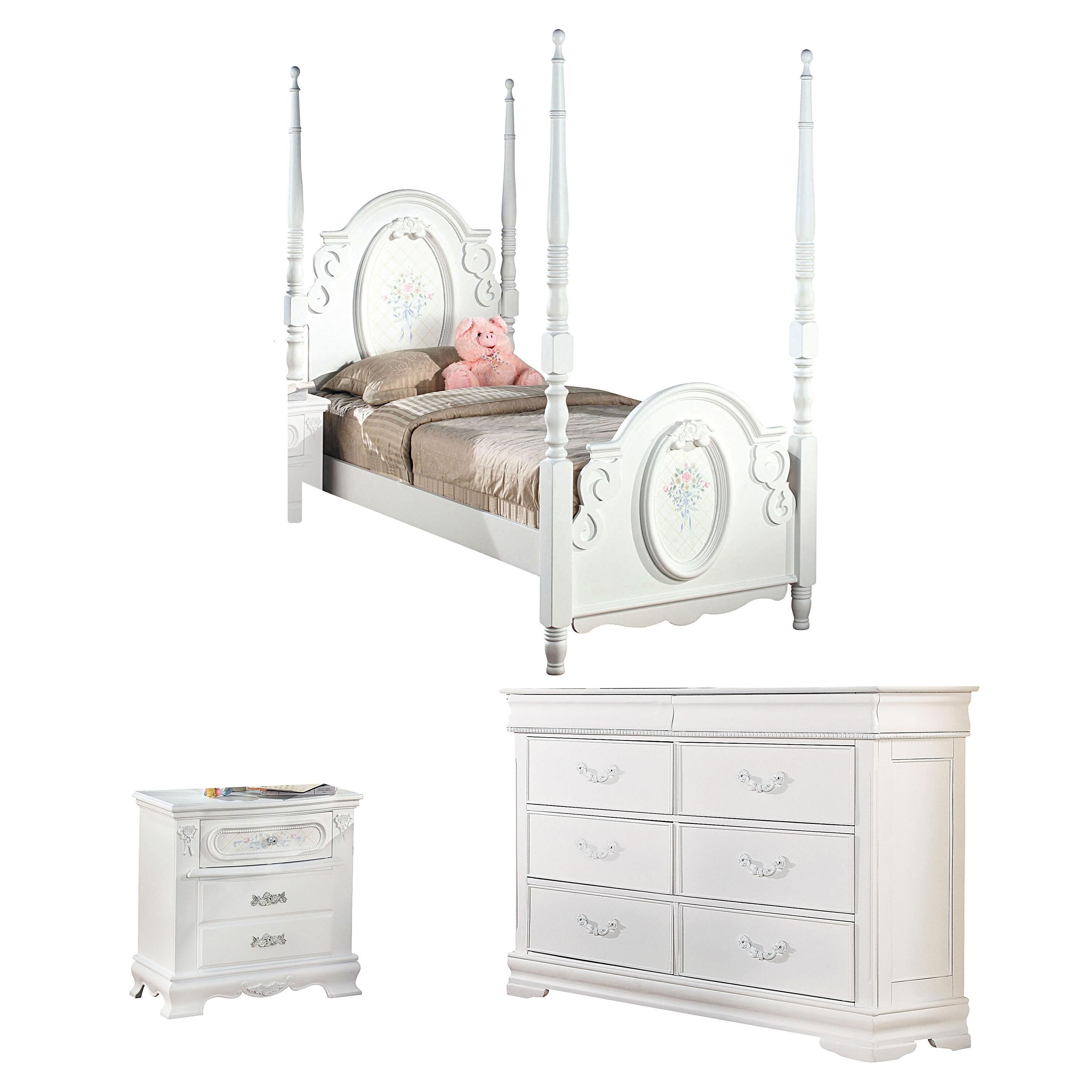 four poster childrens bed