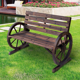 Gartenbank Aus Beton Und Holz Wayfair De