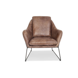 Go to store & view more images 17 Stories Drayton Leather Lounge Chair