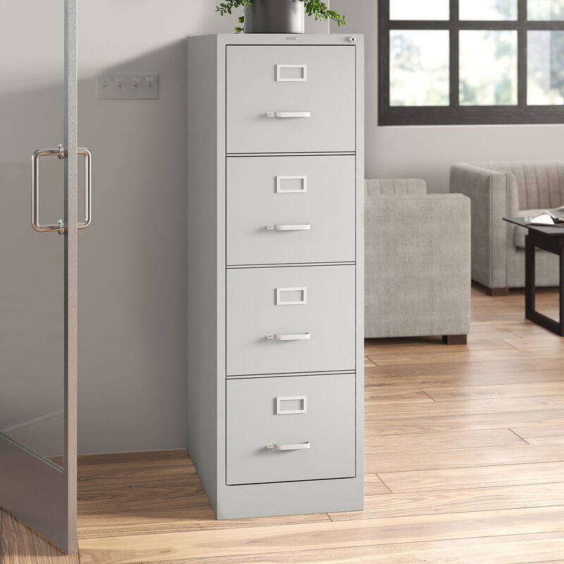 Lorell 4 Drawer Vertical Filing Cabinet Wayfair