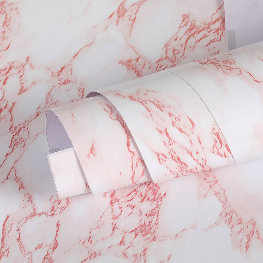 Orren Ellis Peel & Stick Marble Wallpaper Wayfair