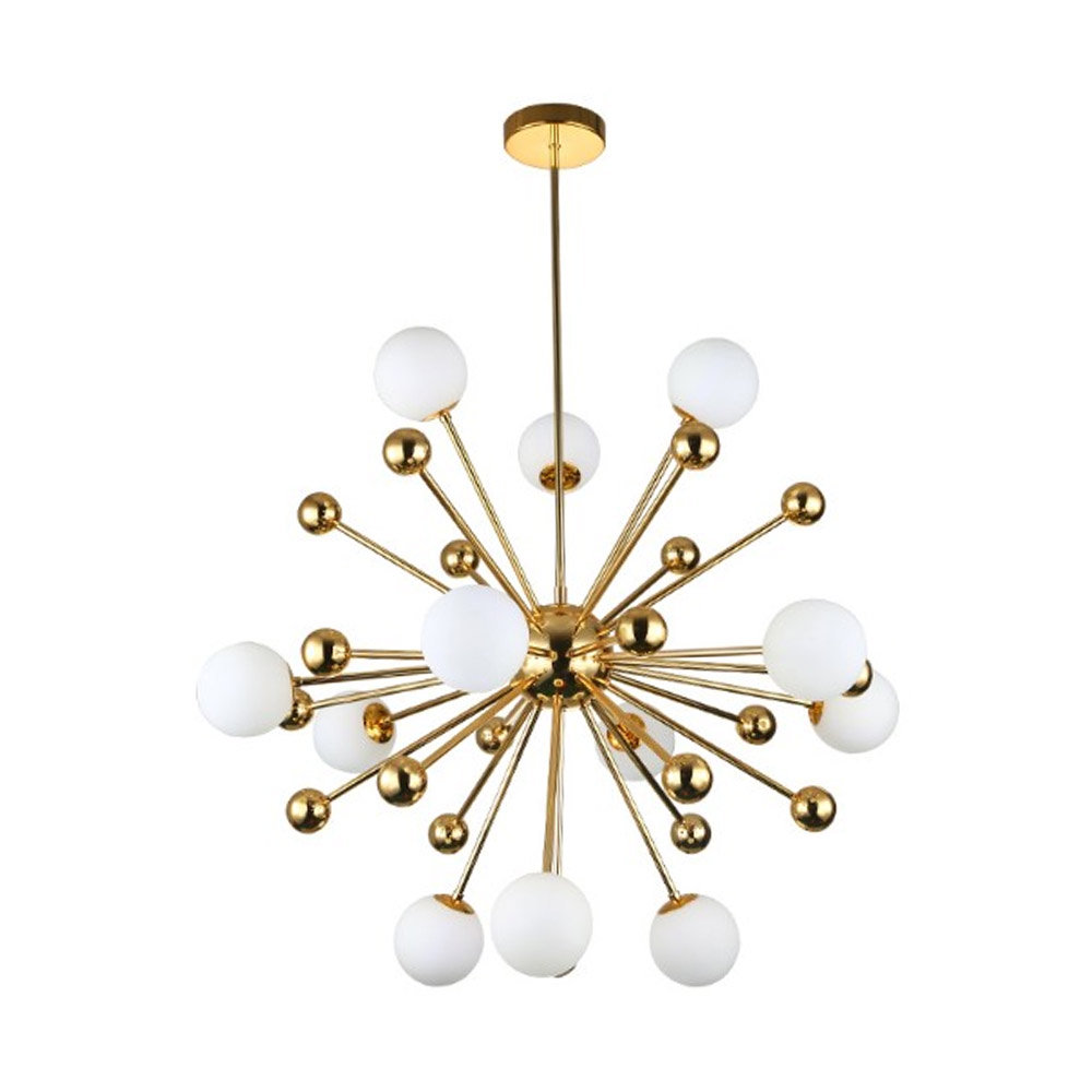 George Oliver Toney 12 Light Sputnik Sphere Chandelier Wayfair