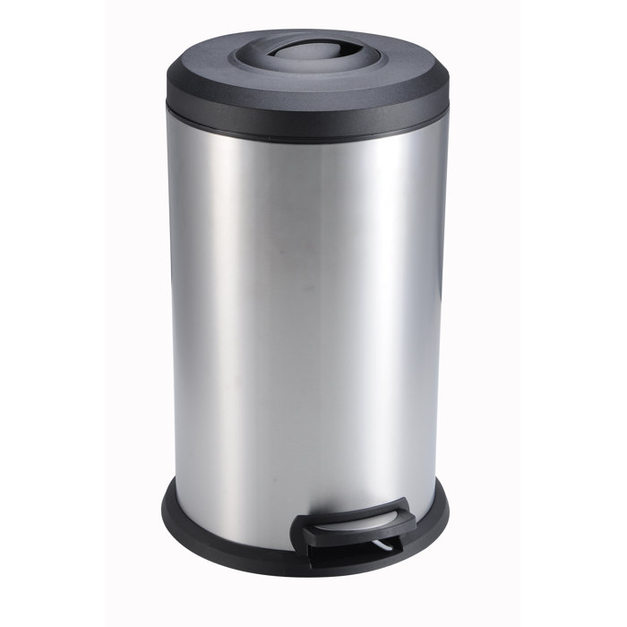 Compacting 11 Gallon Step On Trash Can