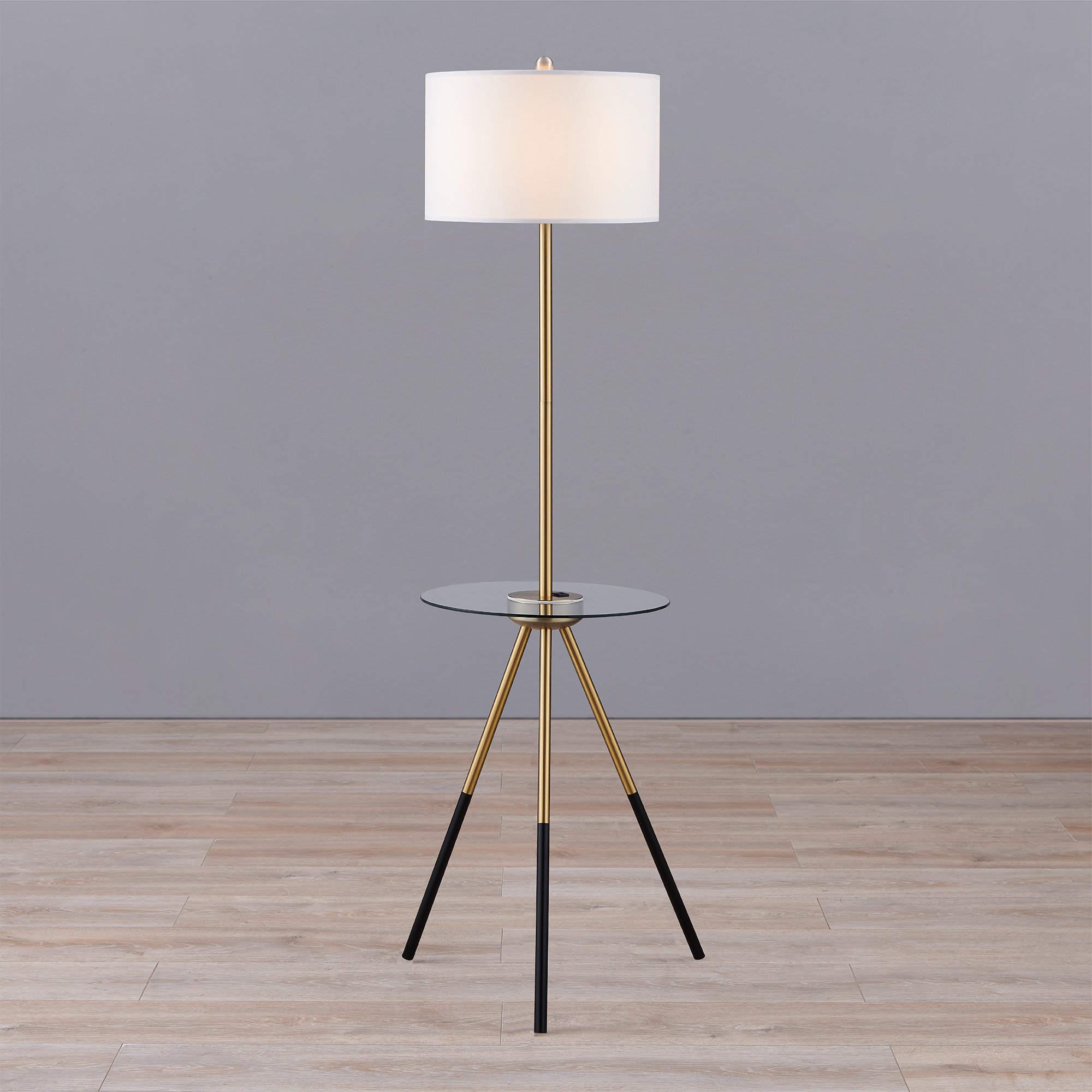 made tripod floor lamp