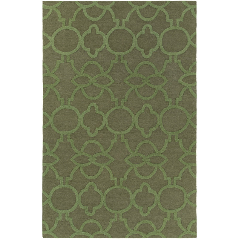 Mercer41 Sandi Hand Crafted Olive Green Area Rug Wayfair Sandi Hand Crafted Olive Green Area Rug
