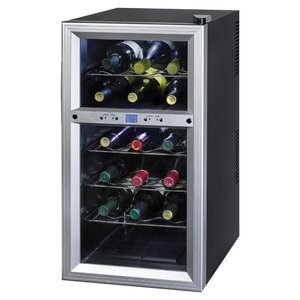18 Bottle Dual Zone Freestanding Wine Cooler