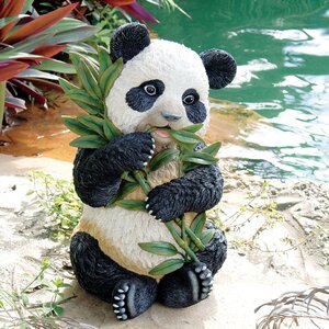 Tian Shan Asian Panda Statue