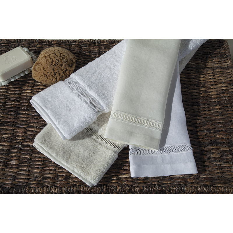 Home Treasures Linens Doric Italian Lace Turkish Cotton Hand Towel Wayfair