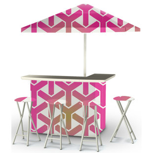 Patio 9 Piece Bar Set by