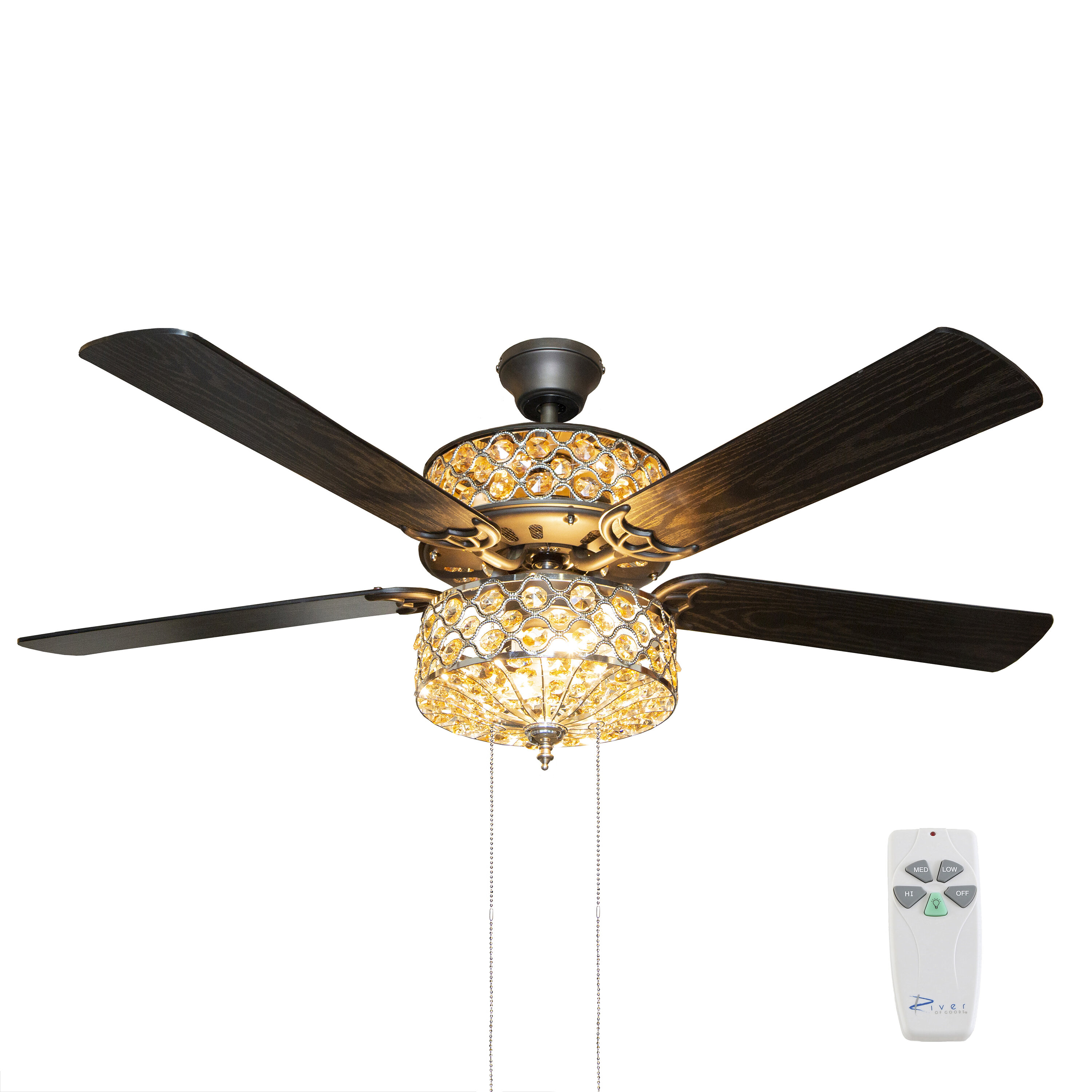 House Of Hampton 52 Irven 5 Blade Ceiling Fan Light Kit Included