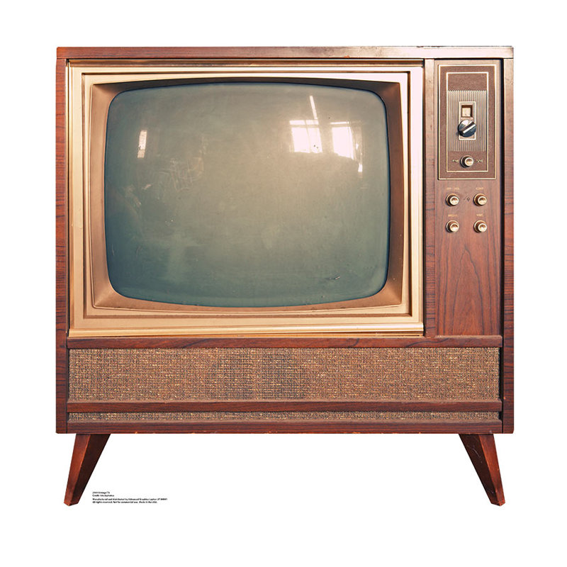 Advanced Graphics Vintage Tv Life Size Cardboard Standup Reviews Wayfair