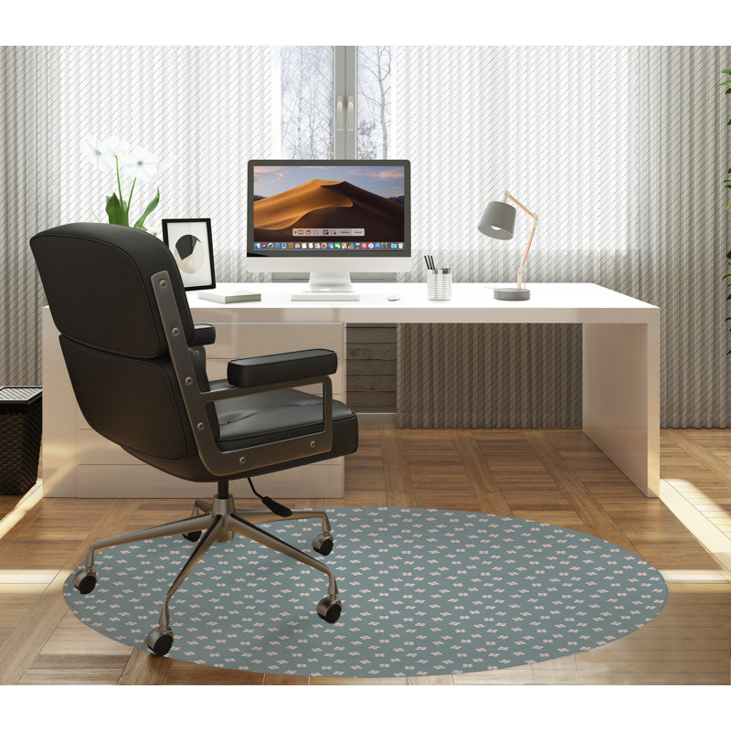 Kavka Dainty Low Pile Carpet Straight Round Chair Mat Wayfair