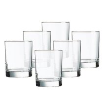 Set of 6 225 ml Crystal Glasses Tivoli “Forel” Waterglasses Dishwasher safe High-quality Glasses 