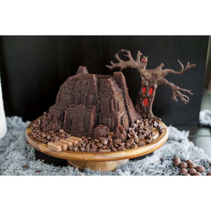 Nordic Ware Non Stick Novelty Haunted Manor Bundt Cake Pan Reviews Wayfair