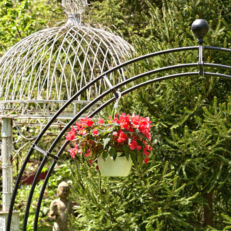 Zaerltdinternational 104 3 W X 18 5 D Iron Arbor Wayfair