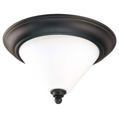 Leadbetter Flush Mount Charlton Home