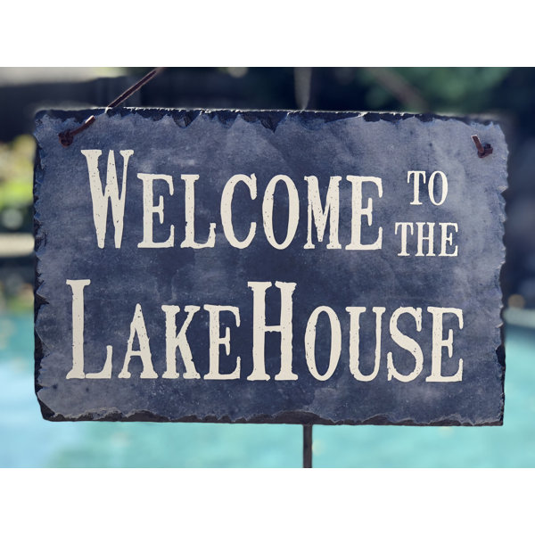 Sassysquirrelink Welcome To The Lake House Wall Decor Reviews