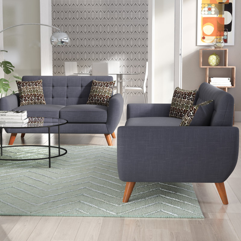 Langley Street Wooten 2 Piece Living Room Set Reviews Wayfair Wooten 2 Piece Living Room Set Save The Look