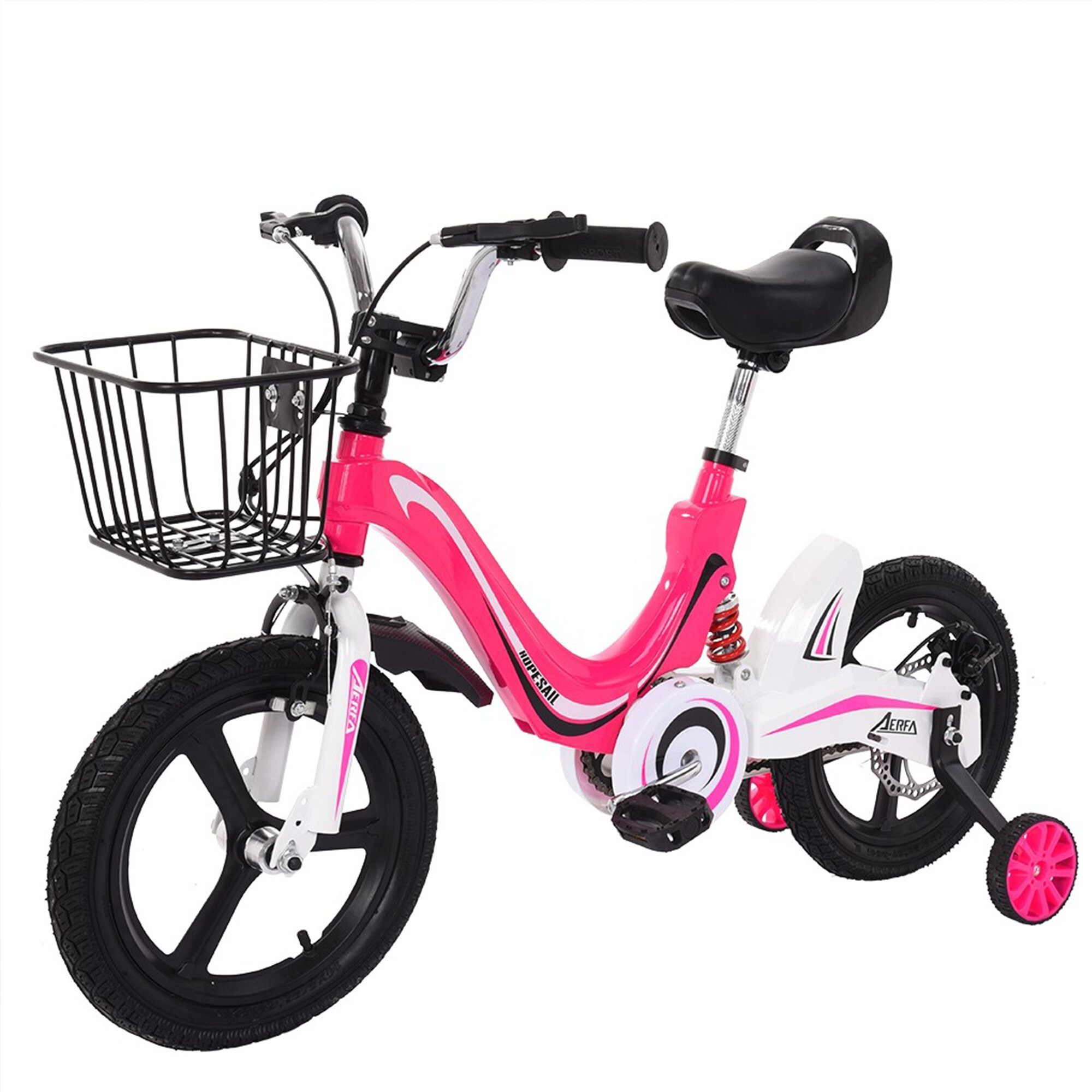 kids 16 inch bike with training wheels