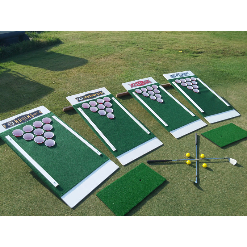 Beer Pong Golf 2 X 4 The Original Solid Wood Cornhole Board