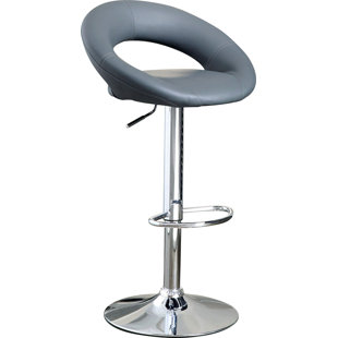 Go to store & view more images Hokku Designs Theory Adjustable Height Swivel Bar Stool (Set of 2)